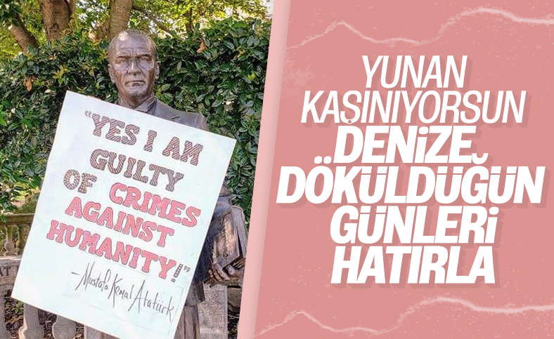ABD'de Atatürk heykeline saldırı