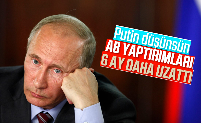AB, Rusya’ya yaptırımları uzattı