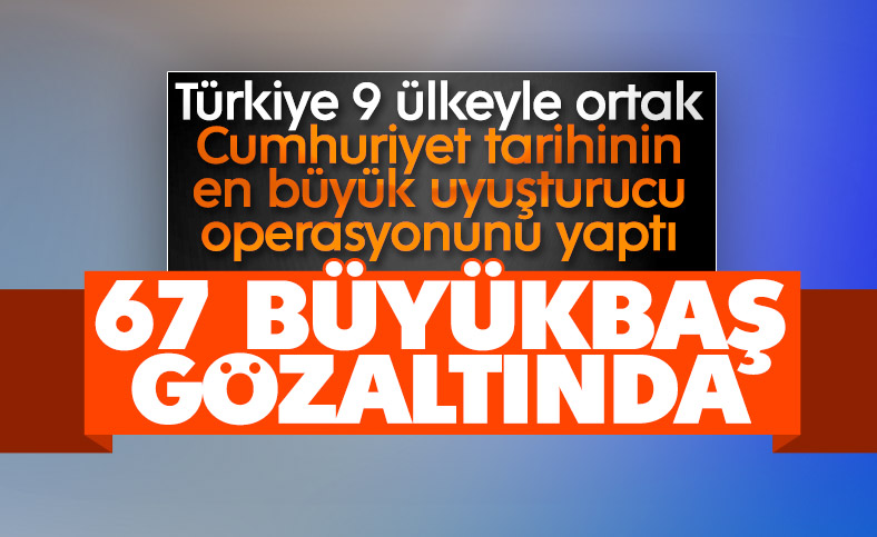 Bakan Soylu: 9 ülke ile Bataklık Operasyonu düzenledik