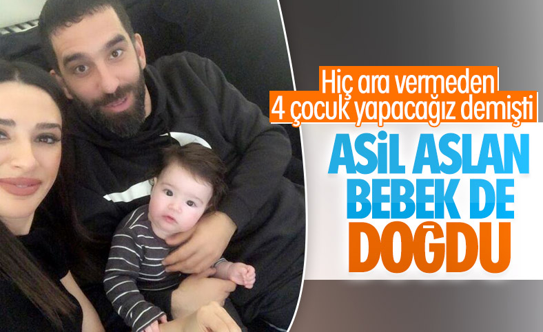 Arda Turan ikinci kez baba oldu