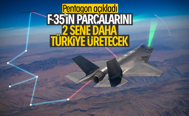 ABD F-35 parçaları için Türk şirketlerle yola devam dedi