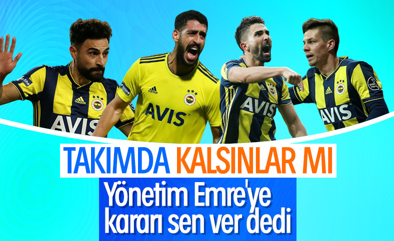 Dört futbolcunun geleceği Emre Belözoğlu'nun elinde