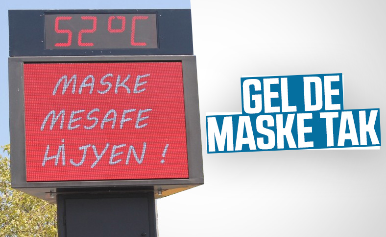 Aydın'da sıcaklık 52 dereceye kadar çıktı