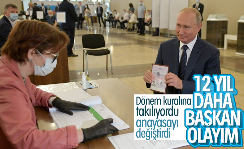 Rusya'da anayasa referandumundan evet çıktı