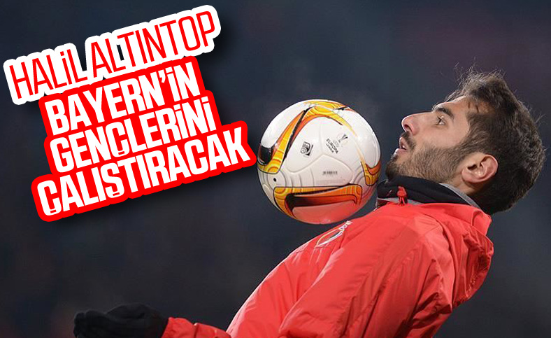 Halil Altıntop Bayern Münih genç takımda antrenör olacak