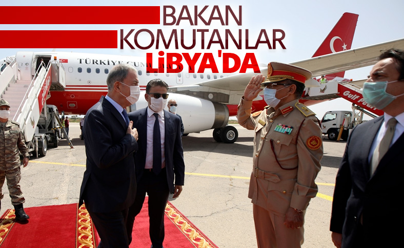 Milli Savunma Bakanı Akar, Libya'da 