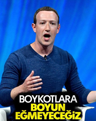 Mark Zuckerberg: Bizi boykot edenler geri gelecek