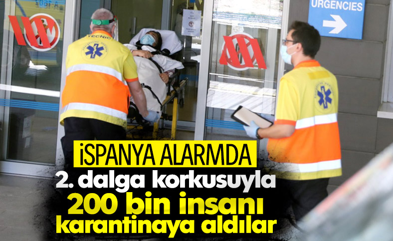 İspanya’da ikinci dalga alarmı: Katalonya'da karantina