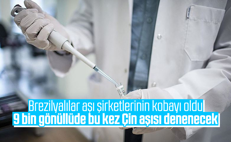 Çinli ilaç şirketi aşı geliştirdi: 9 bin kişide denenecek