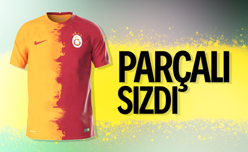 Galatasaray'ın yeni parçalı forması