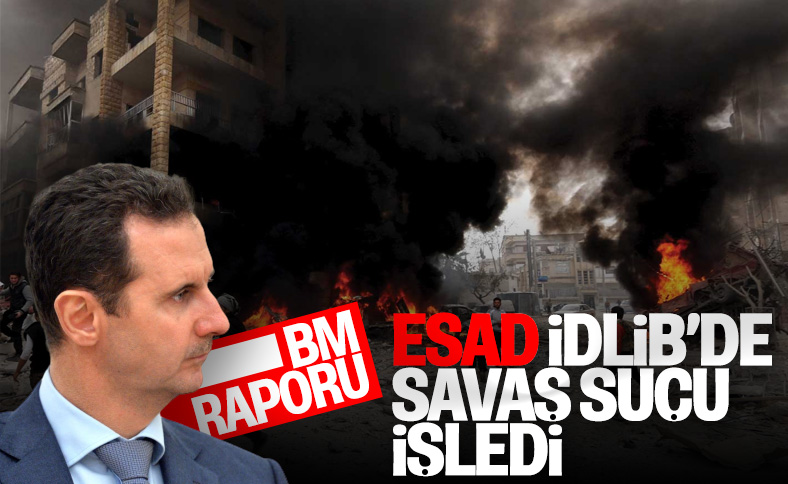 BM: Esad İdlib'de savaş suçu işledi