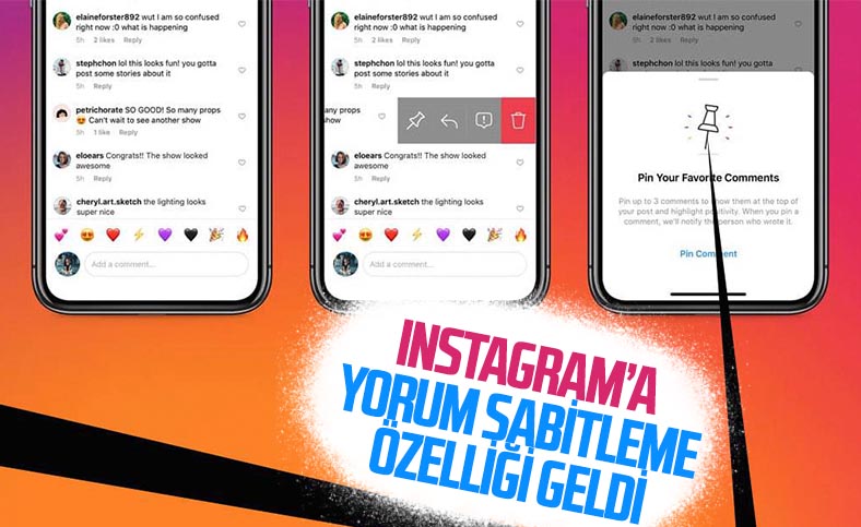 Instagram, yorum sabitleme özelliğini kullanıma sundu