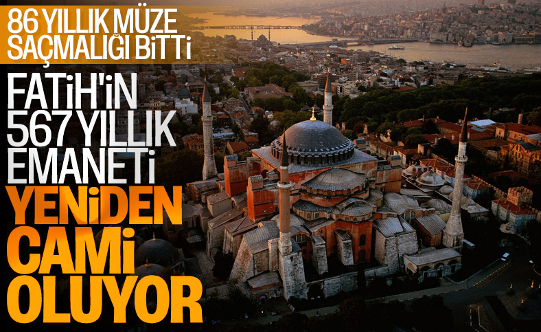 Ayasofya için kararın yarın açıklanması bekleniyor
