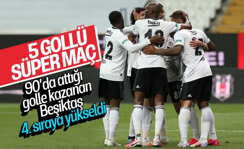 Beşiktaş, Kasımpaşa'yı zor da olsa devirdi 