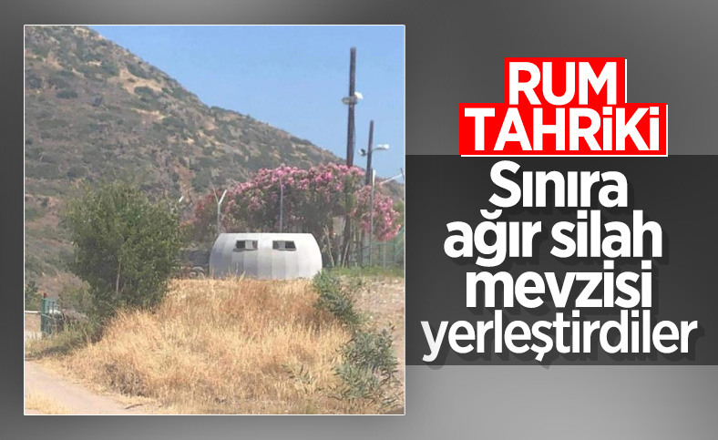 Güney Kıbrıs Rum Kesimi'nden sınırda ağır silahlı tahrik