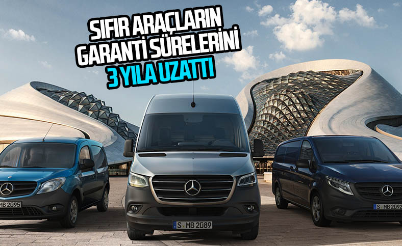 Mercedes, km sınırını kaldırıp garanti sürelerini uzattı