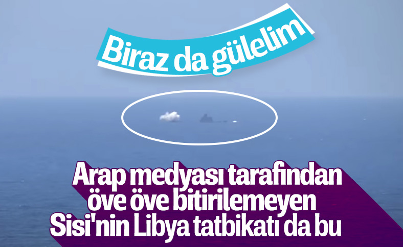 Mısır ordusunun başarısız füze denemesi