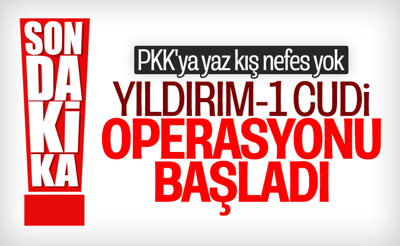 Yıldırım-1 Cudi operasyonunu başladı
