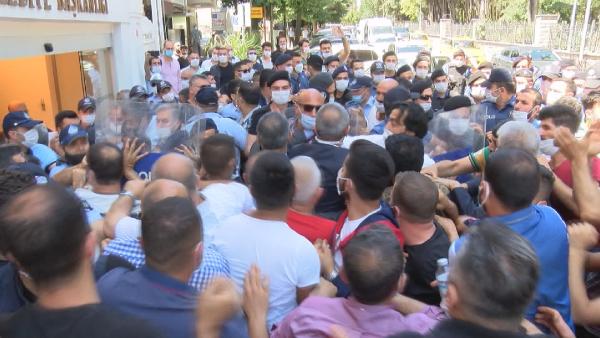 Bakırköy pazar esnafı Ekrem İmamoğlu'nu protesto etti #6