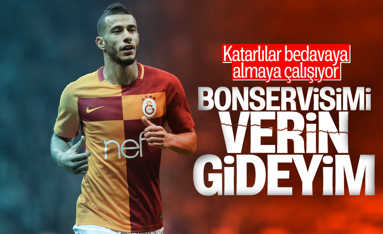 Belhanda bonservisini istiyor