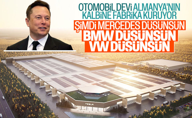 Elon Musk, Berlin'de kurulacak Tesla fabrikasını paylaştı