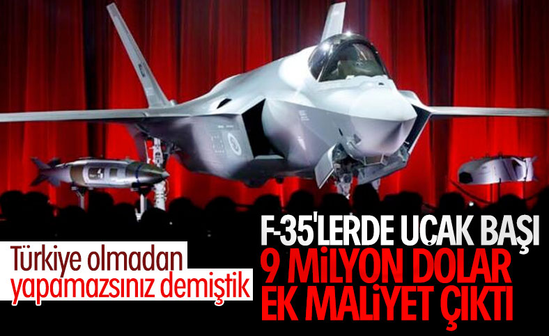 Türkiye'nin F-35 programından çıkarılmasının maliyeti