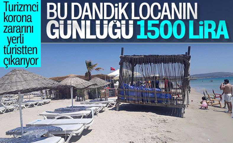 Çeşme'de localar 1500 liraya kiralanıyor