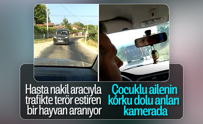 Bursa'da aracın sıkıştırılma anı kamerada