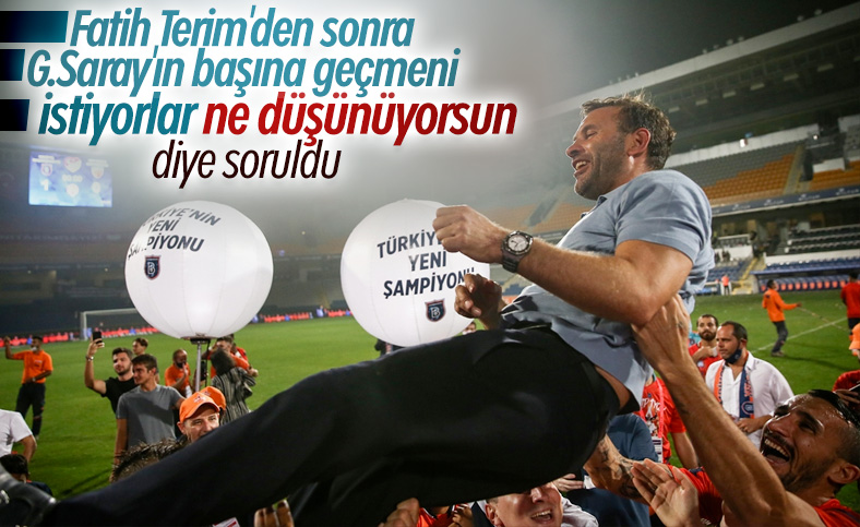 Okan Buruk: Galatasaray'ı çalıştırmak istiyorum