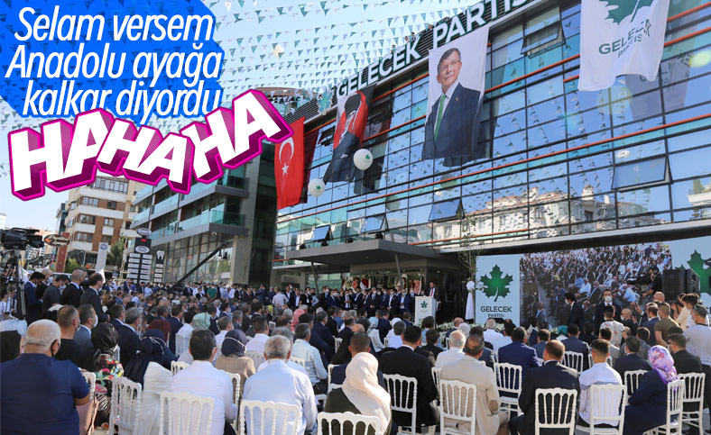 Davutoğlu'nun Ankara'daki açılışı sönük geçti