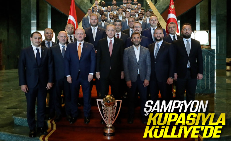 Erdoğan, Başakşehir’i kabul etti