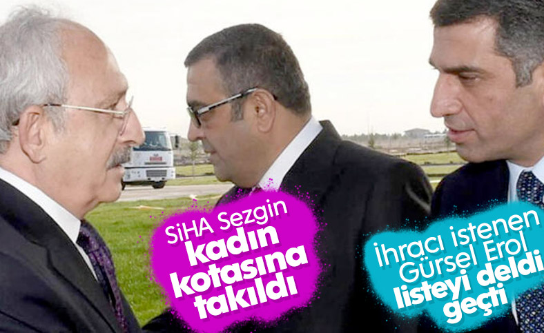 Kılıçdaroğlu'nun listesinde olmayan Gürsel Erol PM'de