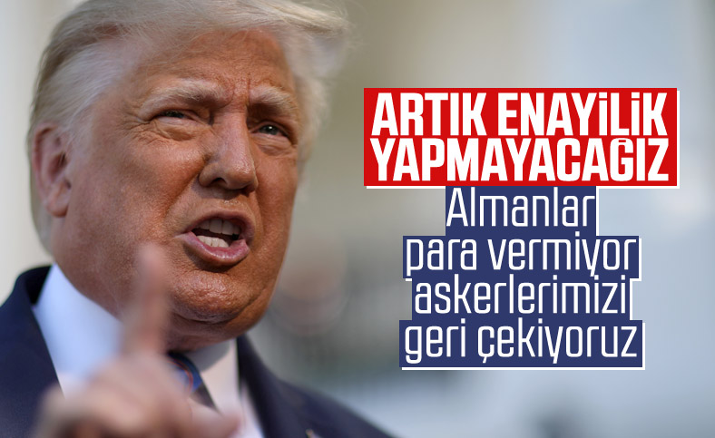 ABD, Almanya’dan yaklaşık 12 bin askerini geri çekiyor