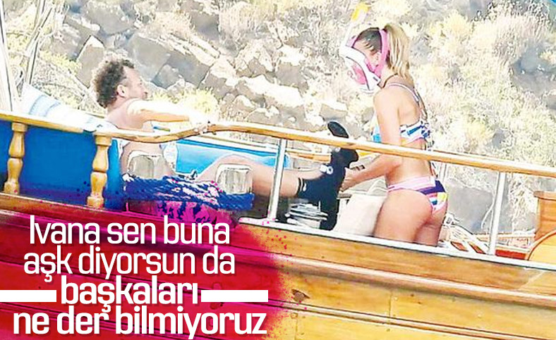 Ivana Sert yeni aşkıyla mavi turda