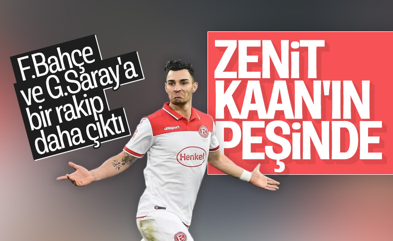 F.Bahçe ve G.Saray'ın istediği Kaan, Zenit'in listesinde