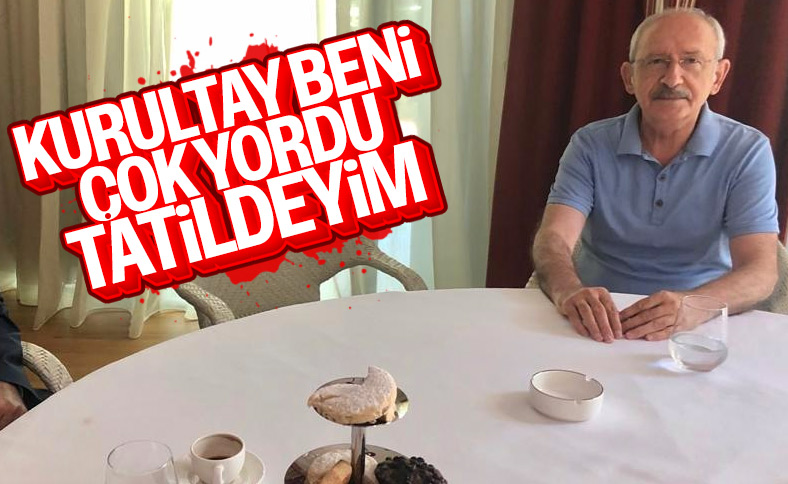 Kemal Kılıçdaroğlu tatil için Antalya'da
