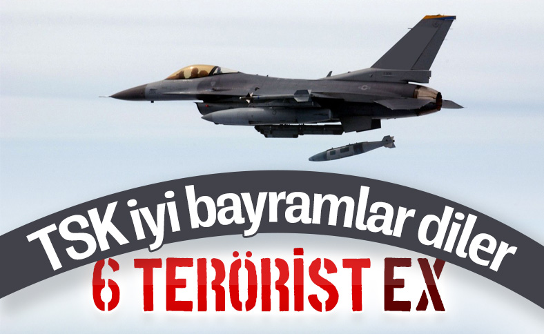Gara bölgesinde 6 terörist öldürüldü