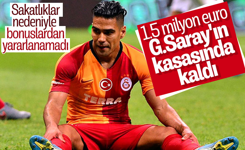 Falcao, sözleşmesindeki bonusları alamadı