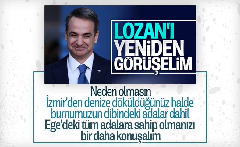 Yunanistan'dan Türkiye'ye Lozan çağrısı