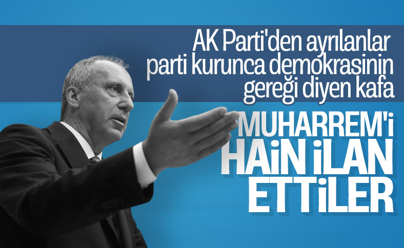 CHP İzmir örgütü Muharrem İnce'yi hain ilan etti