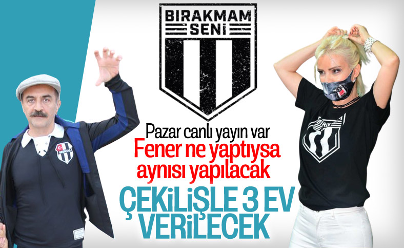 Beşiktaş'tan 'Bırakmam Seni' kampanyası için özel gece