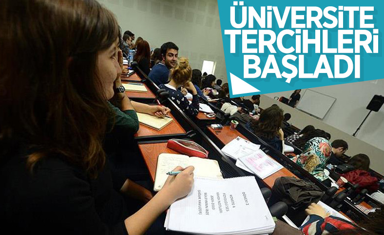 Üniversitelere tercih süreci başladı