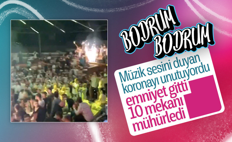 Bodrum Da 10 Eglence Mekani Kapatildi