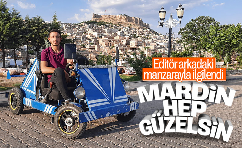 Mardin De Harcliklariyla Aldigi Hurdalardan Araba Yapti