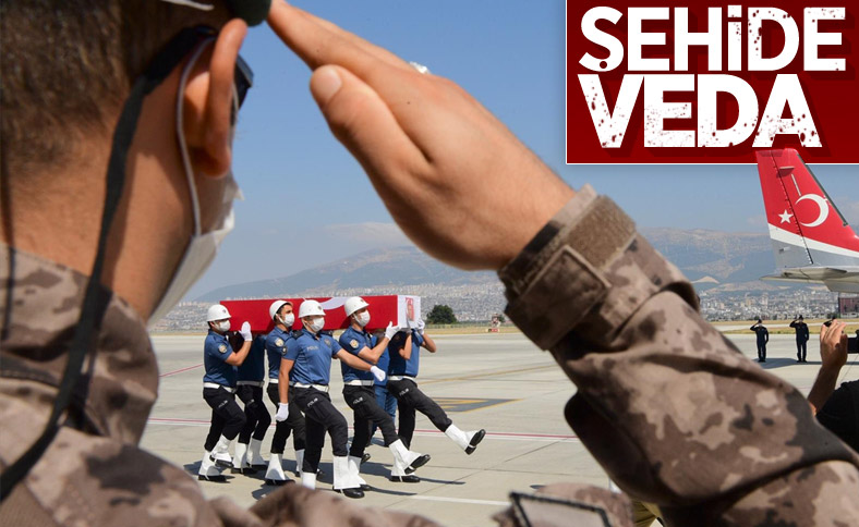 Şehit Osman Gül'ün cenazesi Kahramanmaraş'a getirildi