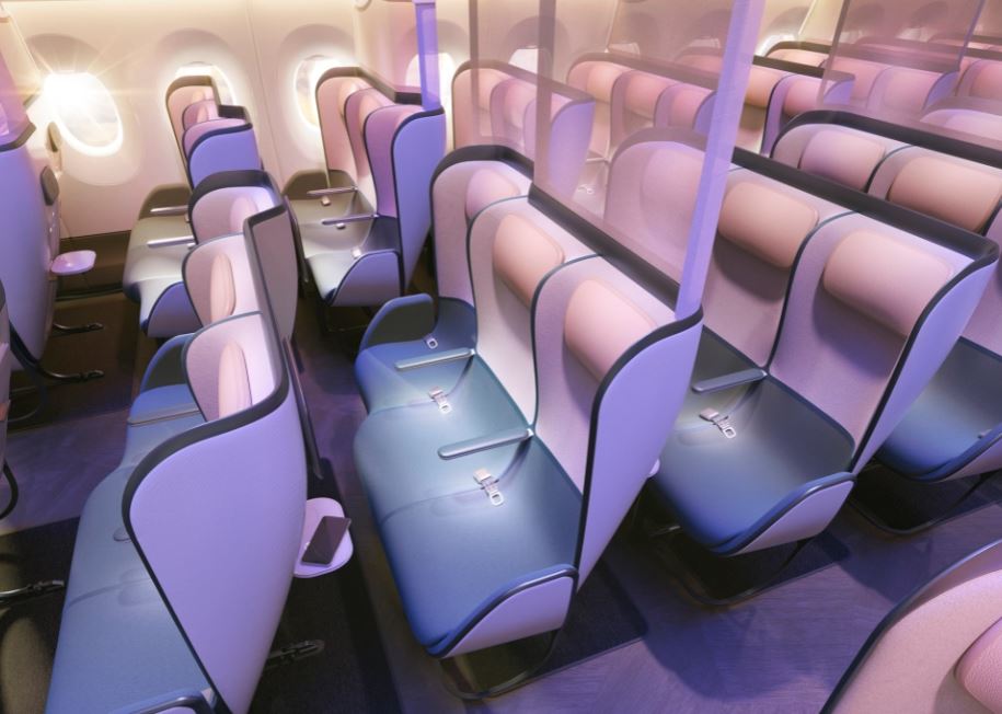 İngiliz tasarımcılardan koronayı öldüren uçak koltuğu #1