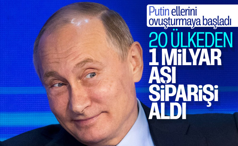 Rusya, 20 ülkeden 1 milyar korona aşısı talebi aldı