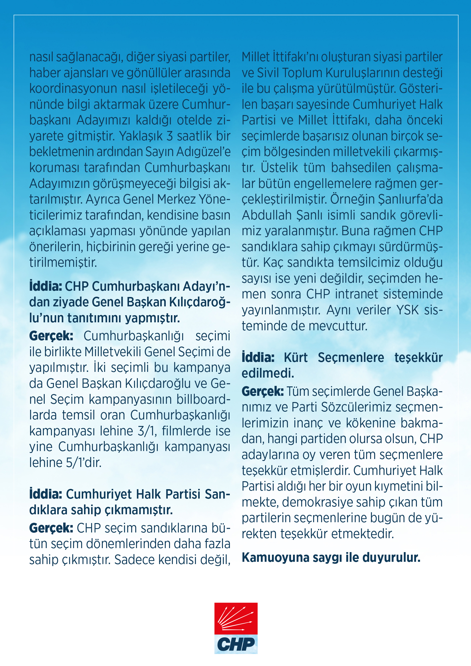 CHP den Muharrem İnce nin açıklamalarına yanıt geldi #3