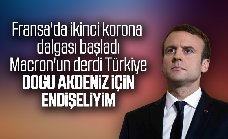 Macron: Türkiye petrol arama faaliyetini durdursun