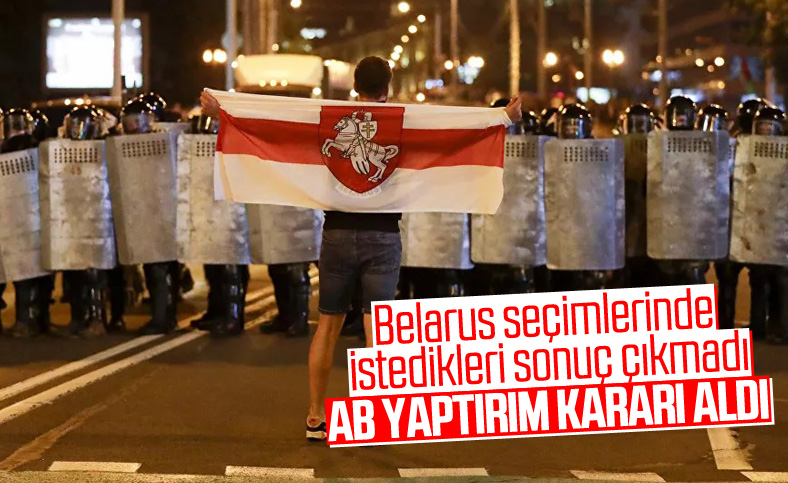 AB Belarus'a yaptırım kararı aldı